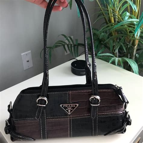 prada milano bag black|vintage prada milano 1913 handbags.